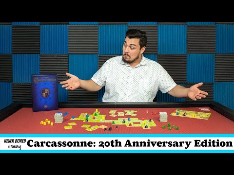 Carcassonne: 20th Anniversary Edition - Our Thoughts (Board Game Review)