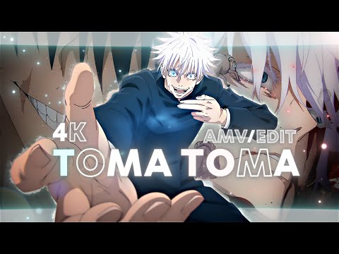 Gojo vs Toji | Round 1 [ AMV | EDIT ] - TOMA TOMA | Jujutsu Kaisen Season 2 | 4K