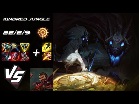 Kindred Jungle vs Graves - NA Grandmaster Patch 14.5.1