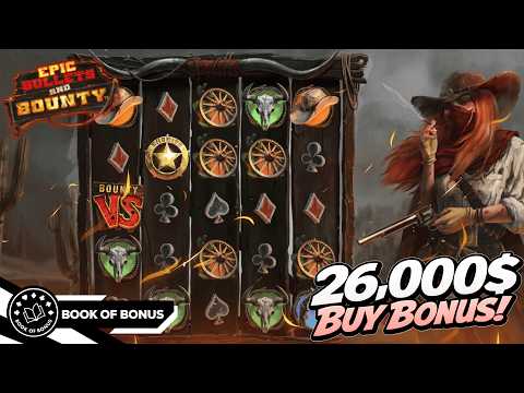 Epic Bullets & Bounty par Hacksaw Gaming - vidéo max win