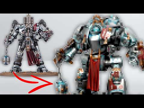 The Grey Knights Deserve BETTER:  Kitbashing A Saturnine Dreadknight