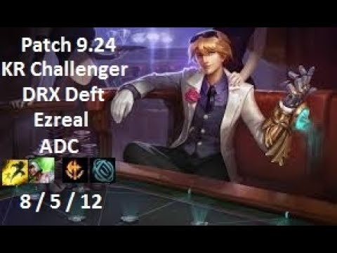 DRX Deft - Ezreal vs Miss Fortune - KR Challenger 1223 LP