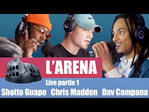 L’ARÉNA - Dav Campana, Shotto Guapo, Chris Madden // Hydophonik Records // Live Part 1 #LARÉNA