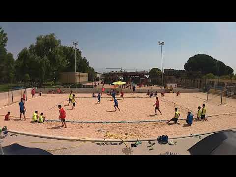 BM GETASUR 2 - 0 BM GETASUR ALHONDIGA SEMIS LIGA DE BM PLAYA MADRID 24/06/2018