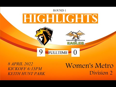 FQ Women's Divison 2 Highlights Rd 1 Musgrave vs MtTamborine 8/4/2022