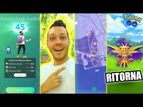 RAGGIUNGO IL LIVELLO 45 & SFIDO 7 TEAM LEADER - Pokémon GO ITA