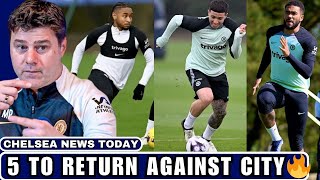 5 Key Players Returns Ahead Of FA Cup Semi Finals Against Man City! James Is Back