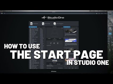Getting Started with Studio One | PreSonus