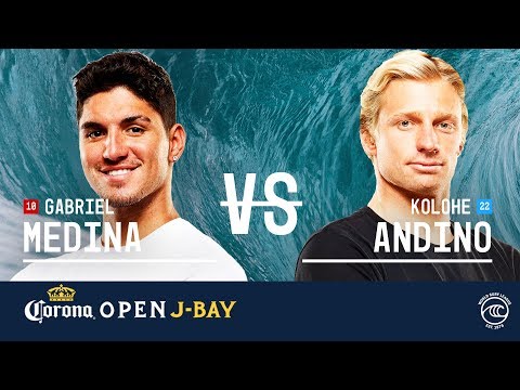 Kolohe Andino vs. Gabriel Medina - Semifinals, Heat 1 - Corona Open J-Bay 2019