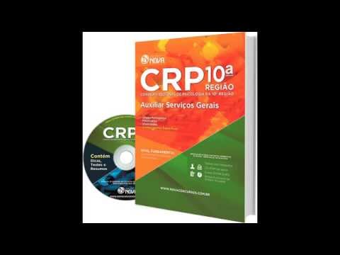 Apostila do Concurso CRP 10ª Região 2015 - Auxiliar de Serviços Gerais