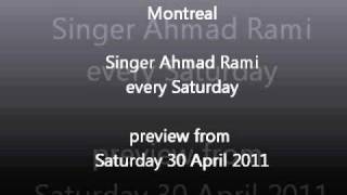 Soouund Lounge in Montreal - Singer Ahmad Rami