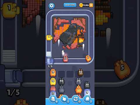 Pixel Flow Level 2392 Walkthrough