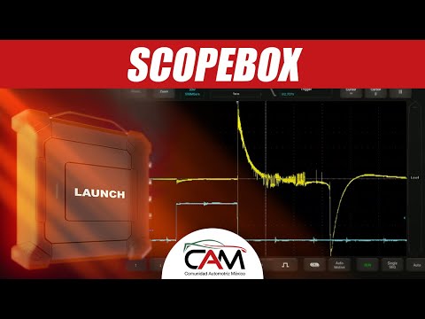PRUEBA DE IONIZACION DE BOBINAS CON OSCILOSCOPIO LAUNCH