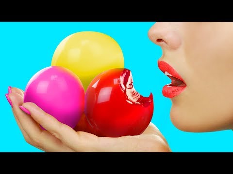 Съедобные игрушки антистресс – 7 идей / Съедобные шарики Орбиз