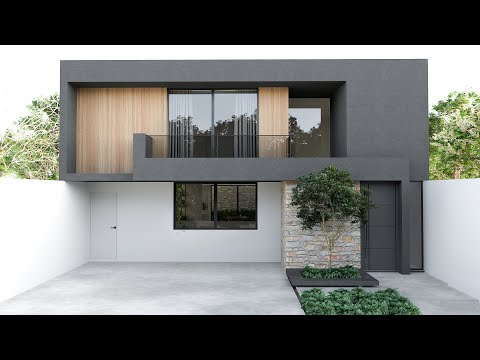 House Design 10x20 Meters | Casa de 10x20 metros