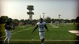 Michigan State football practice highlights