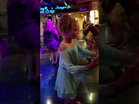 Dancing on the cruise with our Gia 2018