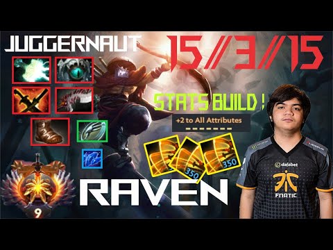 Raven Juggernaut Carry Gameplay Patch 7.31b  - Dota 2 Full Gameplay player perspective.