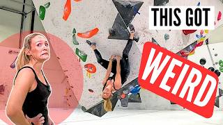 Climbing V3s With the Weirdest Beta Ever