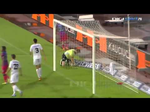 Gaz Metan Medias - Steaua 2-2 - Rezumat HD, 24.08.2013 -