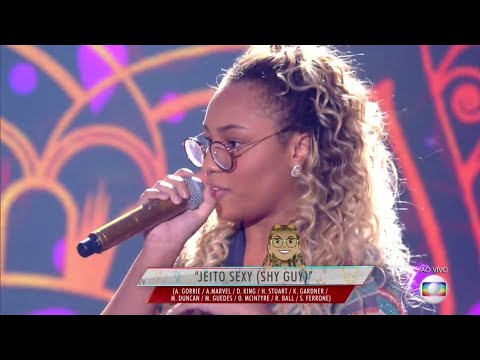 Talita Cipriano Fat Canta "Jeito sexy" em final do The Voice Kids 2018