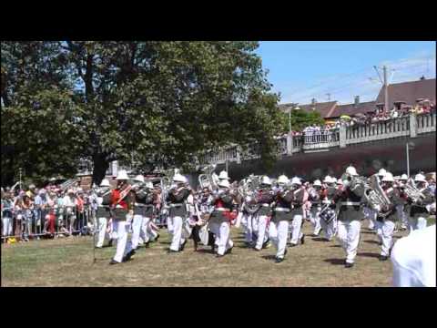 BASEL TATTOO 2013 parade freiburg  Royal Corps of Musicians Tonga 1