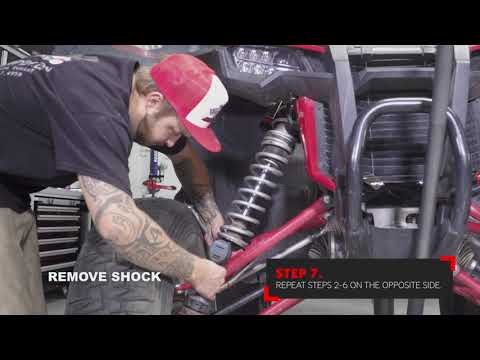 How to Install Honda Talon 1000R & 1000X Shock Therapy Adjustable Front Limit Straps