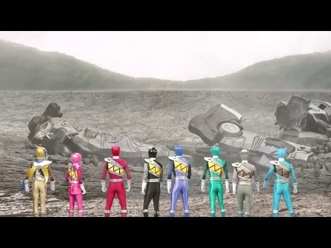 Power Ranger Dino Super Charge | Los Rangers encuentran al Zord Titan y Batalla-Capitulo 10