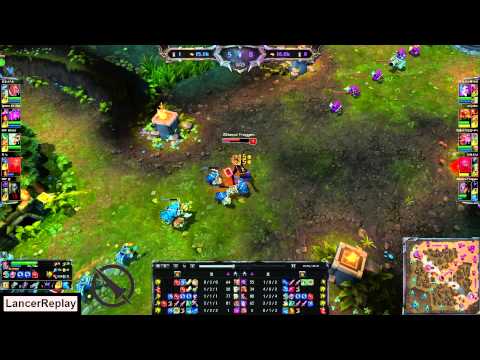 Alliance Froggen in Korea - Twisted Fate Mid vs Orianna - LCS Korean BootCamp