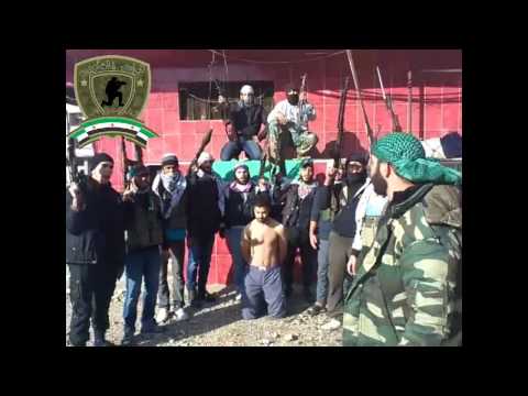 القبض على كتيبة شهداء الرحمن التابعة للواء أبابيل حوران أحد جنود النظام في مخيم اليرموك في مدينة دمشق