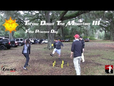 The Disc Golf Guy - Vlog #258 - TDTMIII - Final Practice Day - Signature Hole Preview - Spike Ball