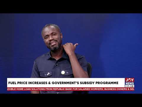 Fuel price increases: I think locally produced products should be cheaper - Dr. Riverson Oppong.