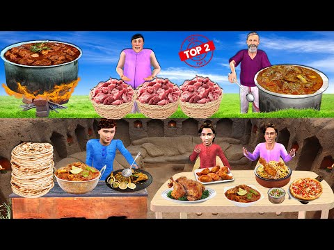 Underground Food Challenge Mutton Cooking Hindi Comedy Videos Collection Jail Restaurant Funny Story