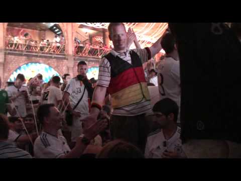 Megapark Party am 09.06.2012 - nach dem Sieg gegen Holland