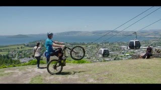 One man. One wheel. One epic trip across New Zealand.
