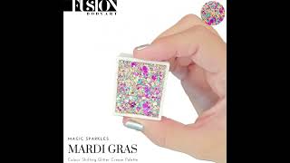 Fusion třpytky v krému UV Mardi Gras