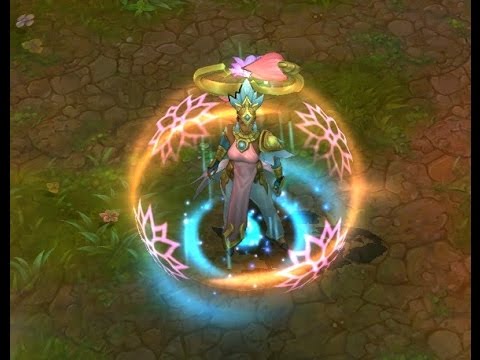 Order of the Lotus Karma Skin Gameplay - League of Legends