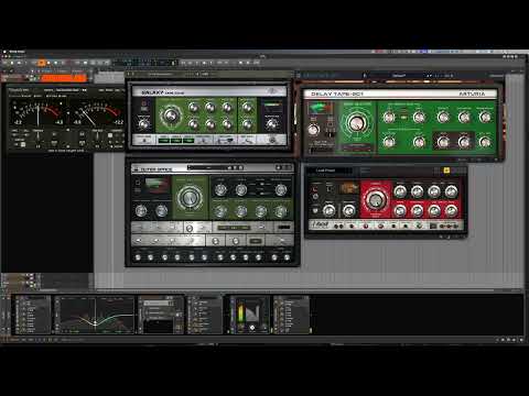 Roland RE-201 Space Echo VST emulations comparison (mode 11)
