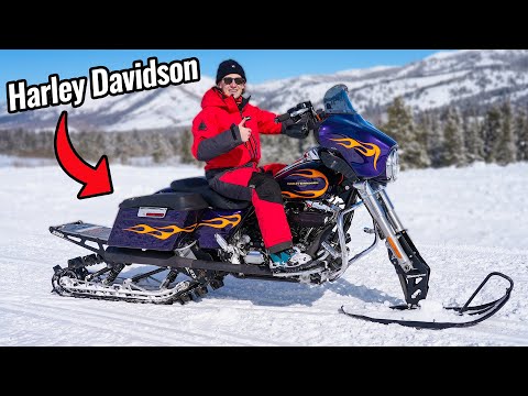Harley Davidson Snow Bike