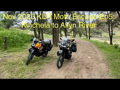 Nov 2025 KLR Moto Escape: Ep5 Kinchela to Allyn River @ADV Moto Escape