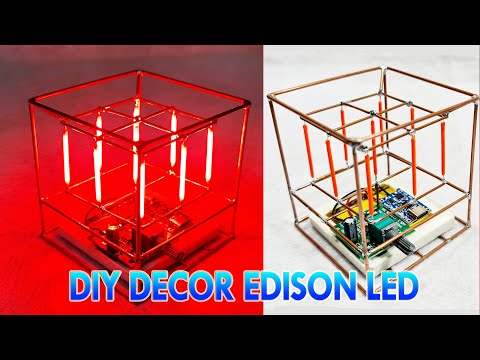 DIY LED Decor with 3Volt Edison Led