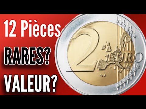VALEUR de 12 Pièces RARES de 2 EUROS Commémoratives