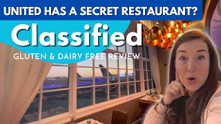 Newark Airport's Secret Revealed: Classified Restaurant! Gluten & Dairy Free Food Review!