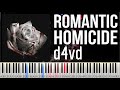 d4vd - Romantic Homicide - Piano Tutorial - Nice and Sweet Arrangement