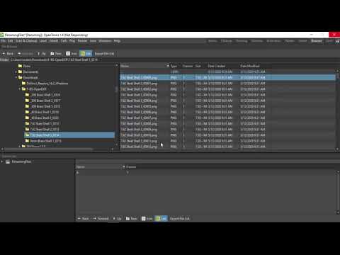 Opentoonz:  Rename Feature - Basics Part 1 (RAW)