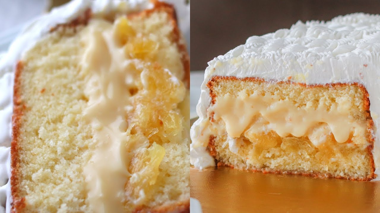 BOLO DE ABACAXI TRUFADO COM CHOCOLATE BRANCO | MOLHADINHO feito com pão de ló | Day Flaubert