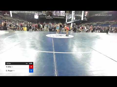 127 Lbs Consi Of 16 #1 - Taylor Ellis, Oklahoma Vs Elizabeth Riggs, Missouri B146