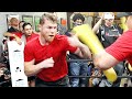 CANELO ALVAREZ - FULL WORKOUT FOR GENNADY GOLOVKIN 3 FIGHT - LOOKS IN CRAZY SHAPE AHEAD OF FIGHT