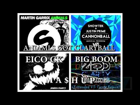 Martin Garrix VS Showtek Vs Zedd Animals Got Claryball Eico Ck Big Boom Mashup