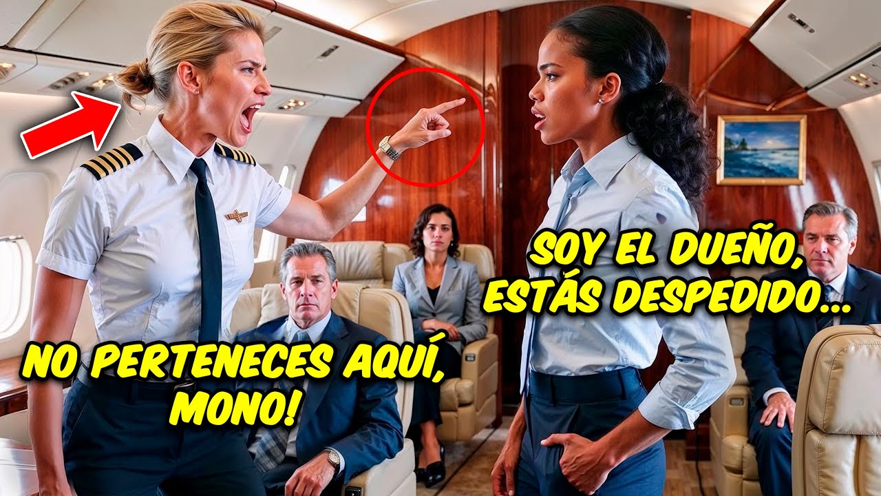 A Una CEO Negra Le NIEGAN Asiento En Primera Clase — Luego, Detiene El Avión Y Despide Al Piloto